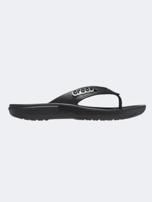 Crocs Classic Flip Women Lifestyle Slippers Black