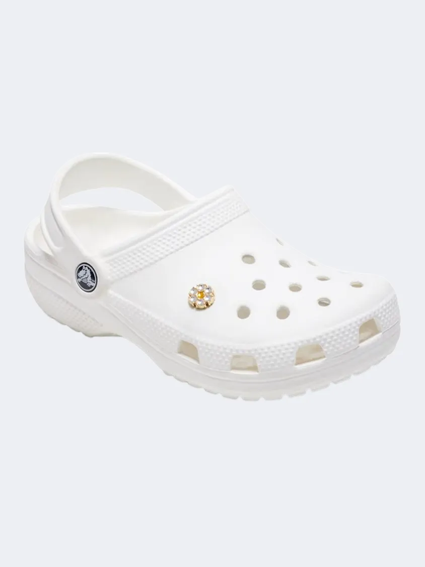 Crocs Diamond Daisy Unisex Lifestyle Pins Gold/Silver