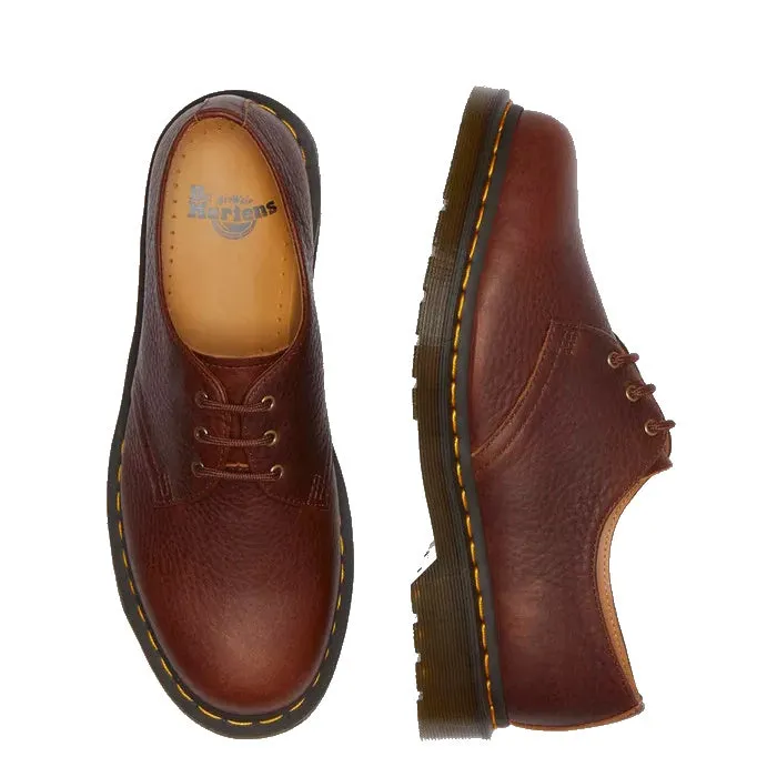 Dr Martens - 1461 Shoes Cashew Tan Ambassador Leather 3 Eye Lace Up Oxford