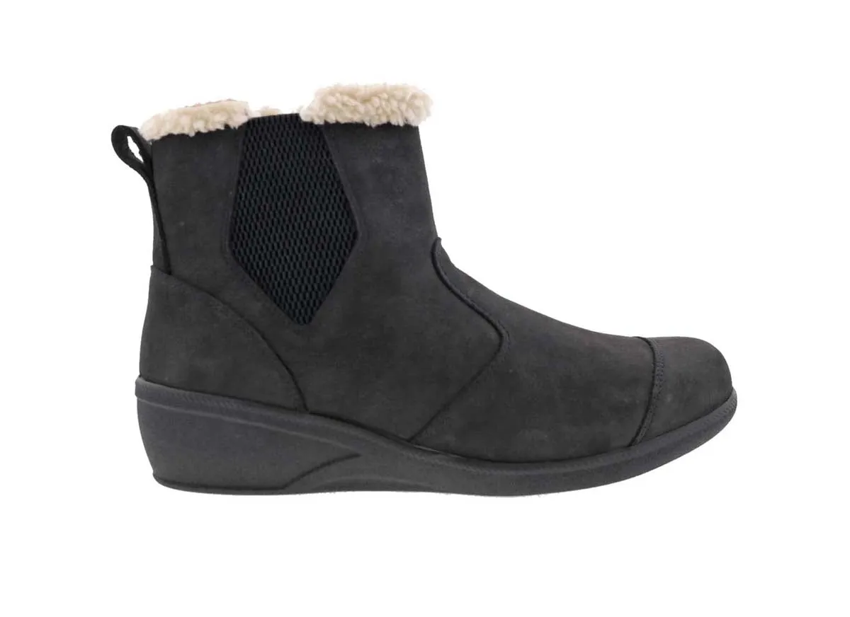 Drew Jayla Women Boots In Black Nubuck