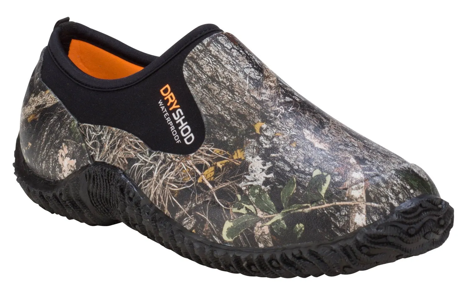 Dryshod Mens Legend Camp Black/Camo Hiking Shoes