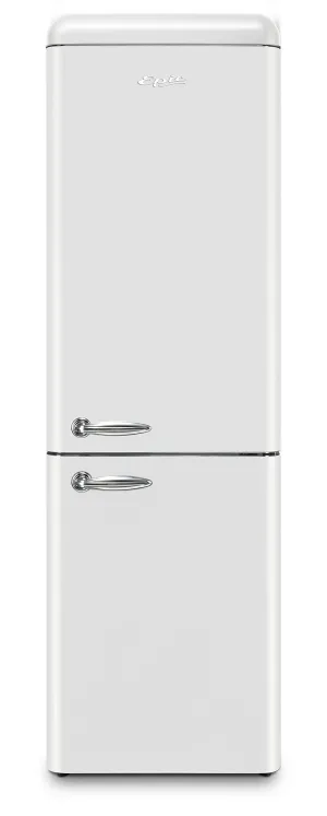 Epic 11 cu.ft. White Retro Bottom Mount Frost Free Refrigerator (ERFF111W)