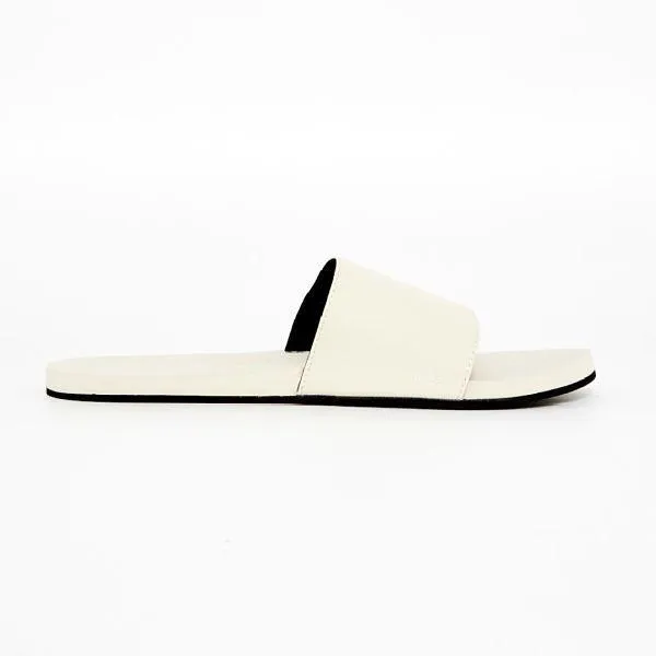 ESSNTLS Mens Slides - Sea Salt White