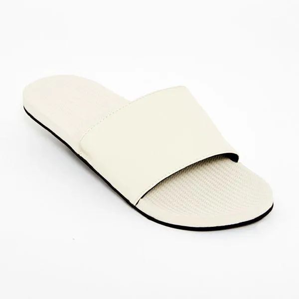 ESSNTLS Mens Slides - Sea Salt White