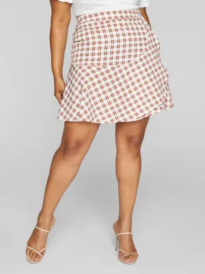 Fashion To Figure - Marley Plaid Mini Skirt