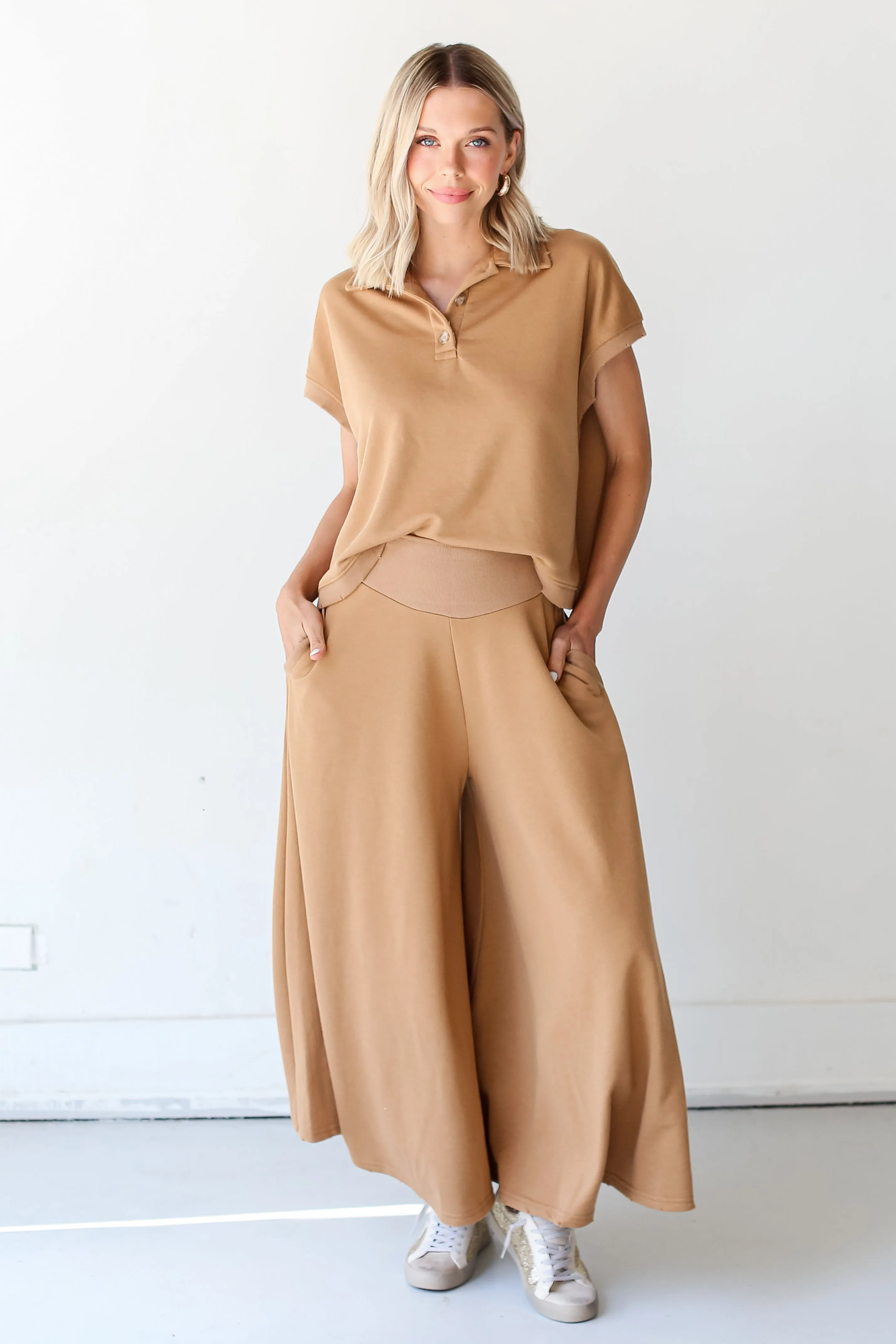 FINAL SALE - Lovely Daydream Wide Leg Pants