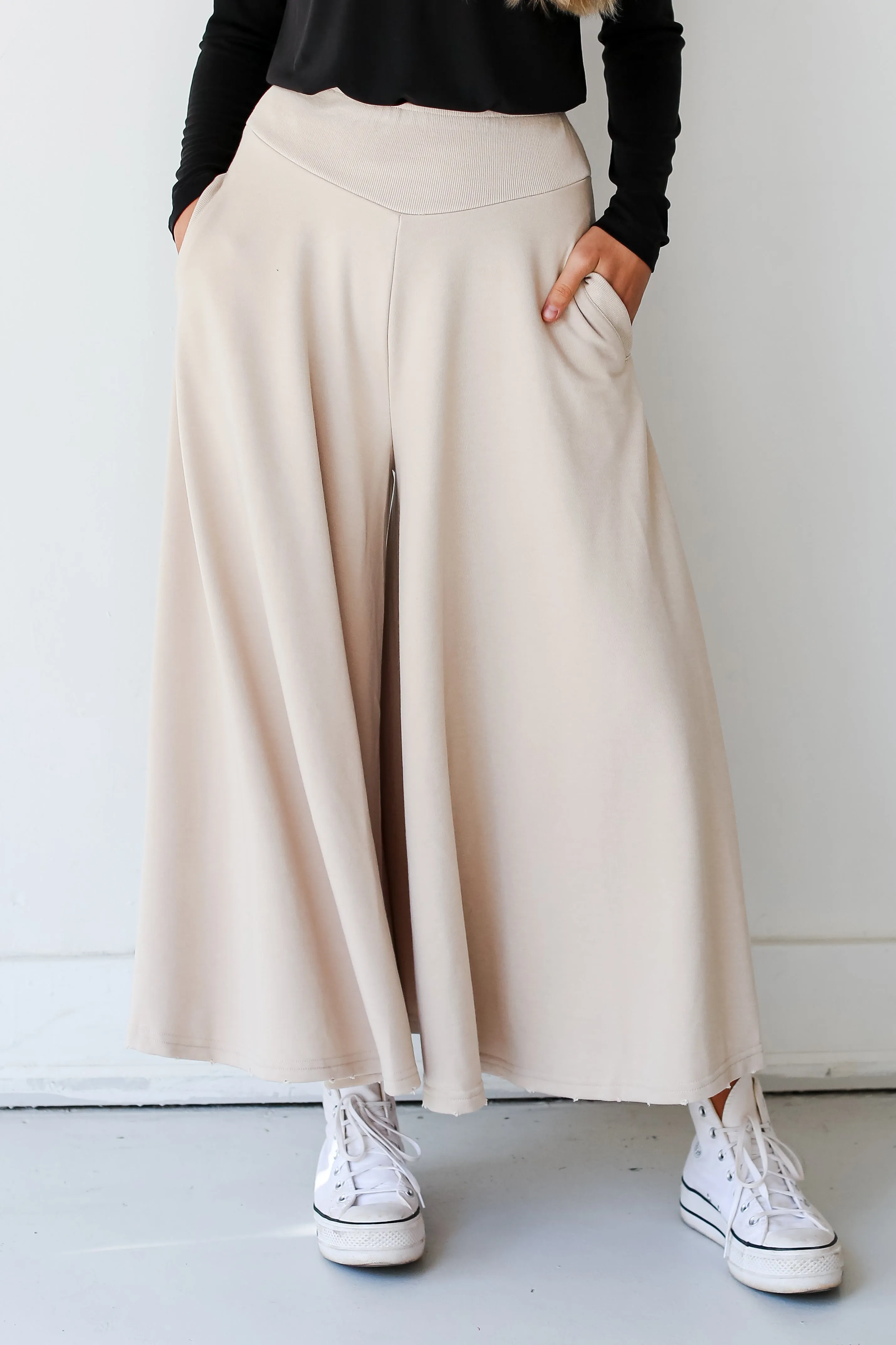 FINAL SALE - Lovely Daydream Wide Leg Pants