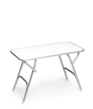 Folding Aluminum and Melamine Outdoor Table 44 x 88 x 61 cm-M200X