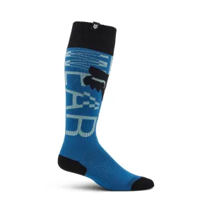 Fox Racing 33040-116-OS Womens 180 Race Spec Sock Comfortable Fit Arch support Light Blue