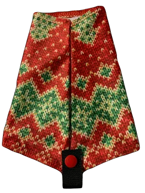 Gaiter Pods Trail Running Gaiters - Ugly Christmas Sweater