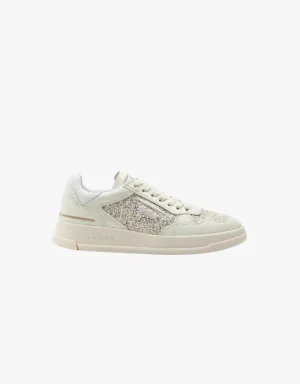 GHŌUD Tweener Low Sneakers in Glitter Ivory Platinum