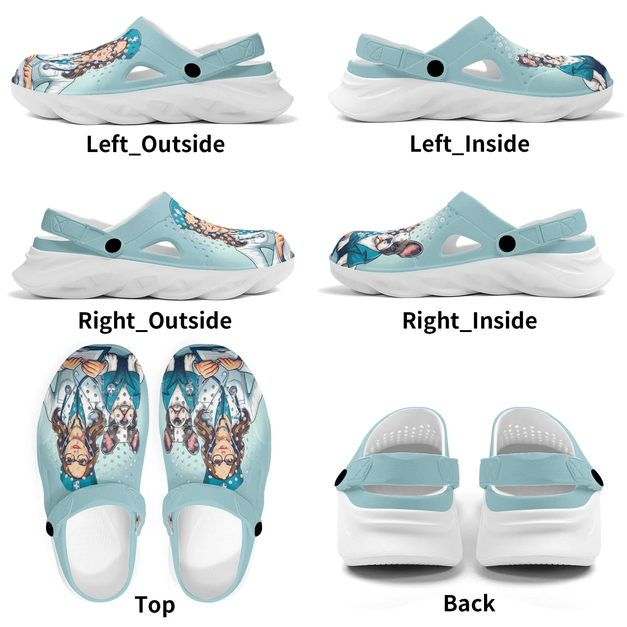 Gracie - Summer Hollow Out Clogs