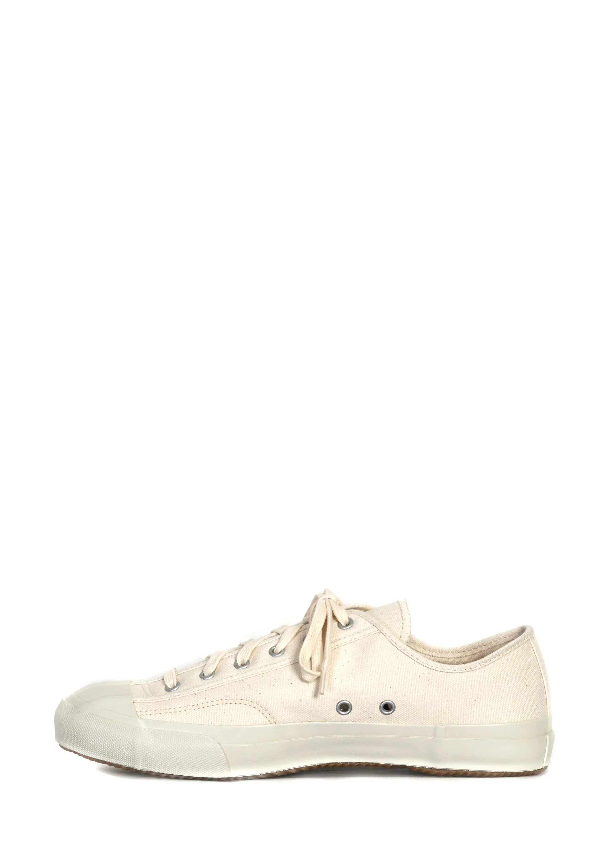 GYM CLASSIC | Canvas Vulcanised Sole Sneaker | White