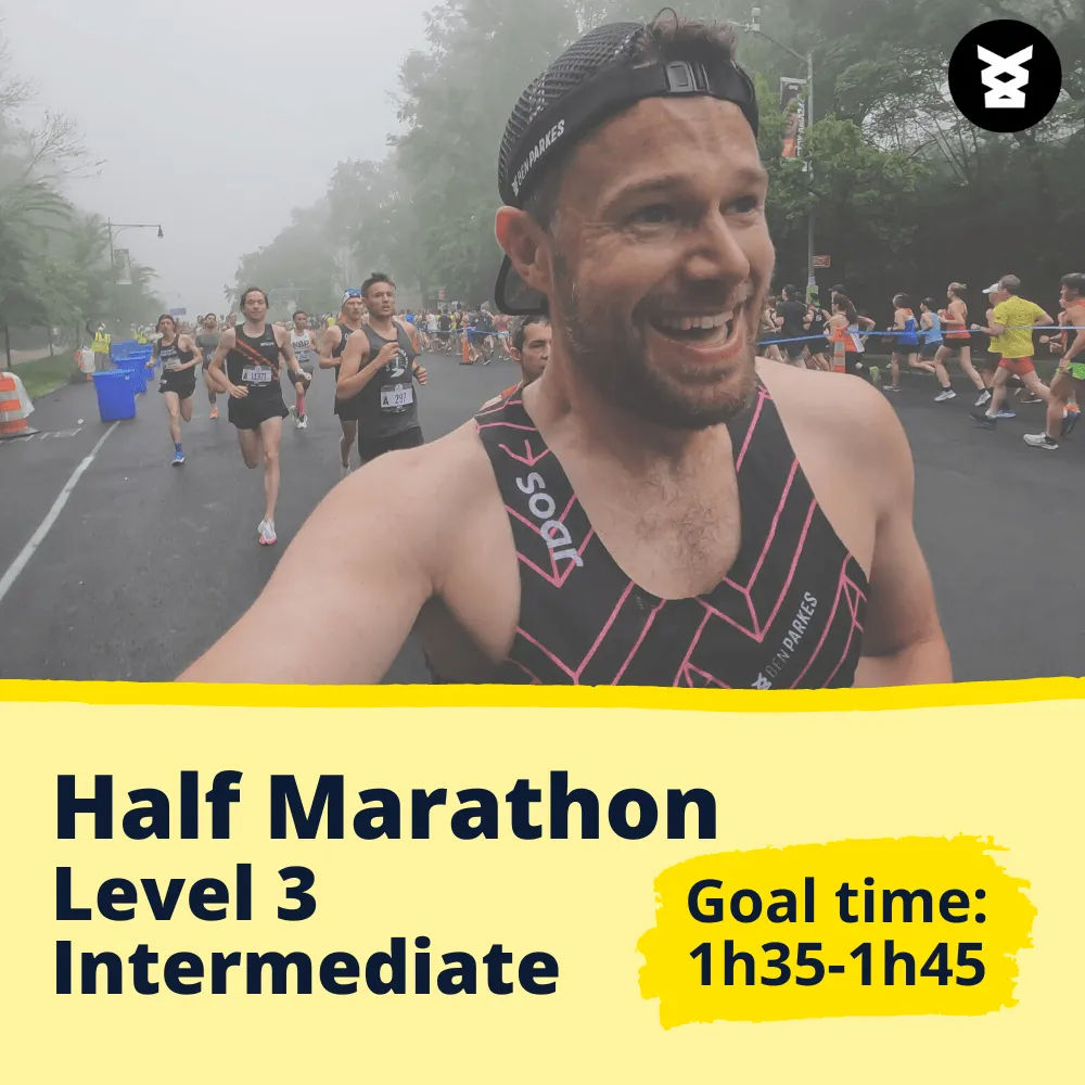 Half Marathon Plan Intermediate - L3