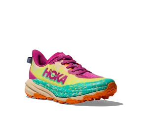 Hoka Kids Speedgoat 6 Trainer Fuchsia/Electric Aqua