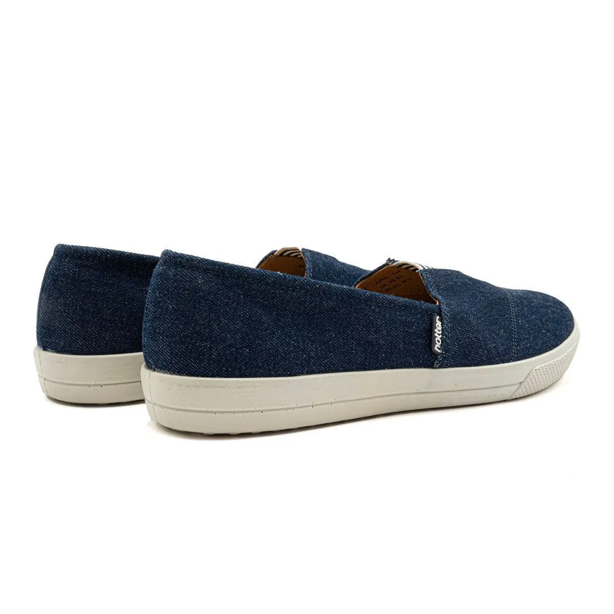 Hotter Comfort Concepts Laurel Loafers Fabric Blue Colour For Women