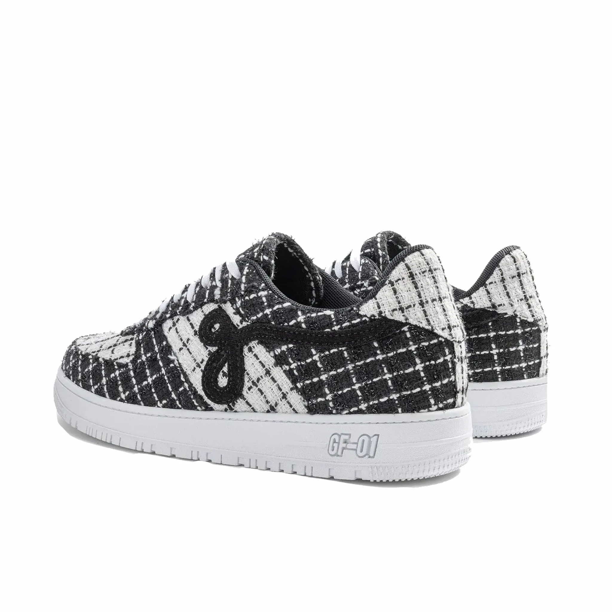 John Geiger “Tuxedo Tweed” GF-01 (Black/White)