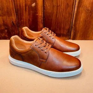 Kingsley Heath S Facing Sneaker Tan/White