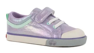 Kristin Sneaker - Purple Metallic