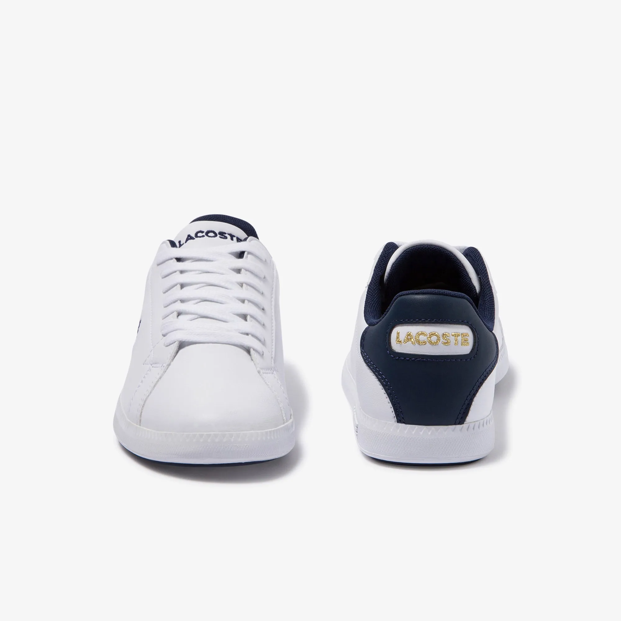 Lacoste Graduate Tri 1 Sfa Sneakers - White/Navy/Red