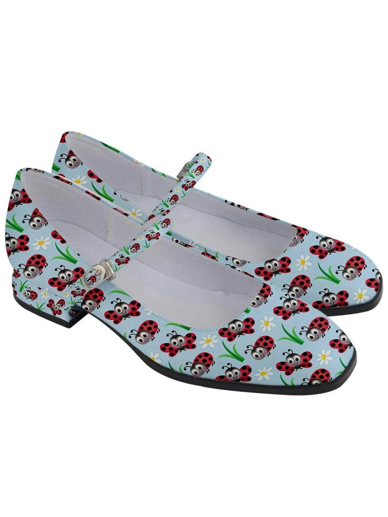 Ladybugs Women's Mary Jane Shoes [IN STOCK]