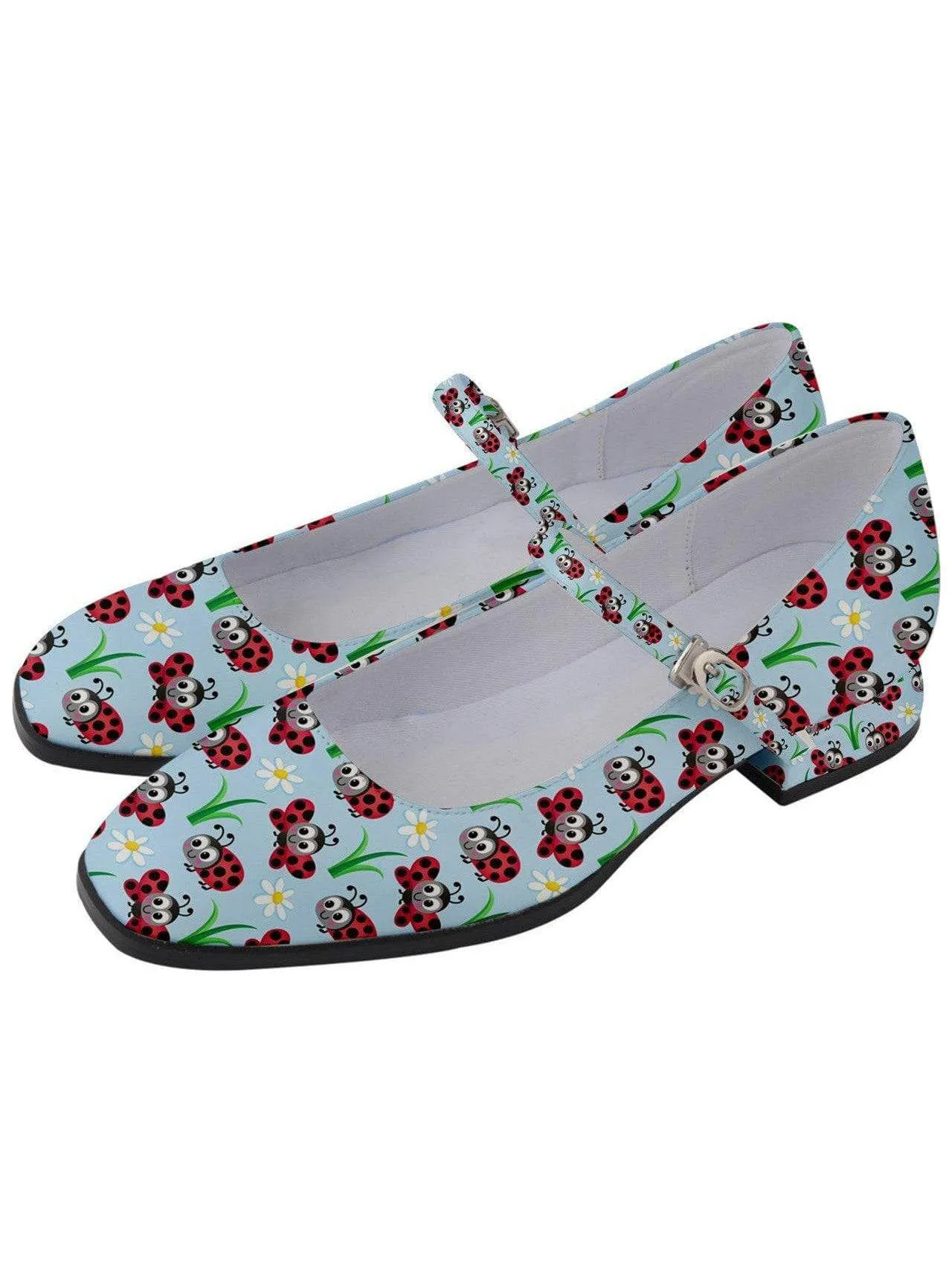 Ladybugs Women's Mary Jane Shoes [IN STOCK]