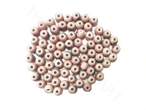 Light Pink Disc Circular Ceramic Beads