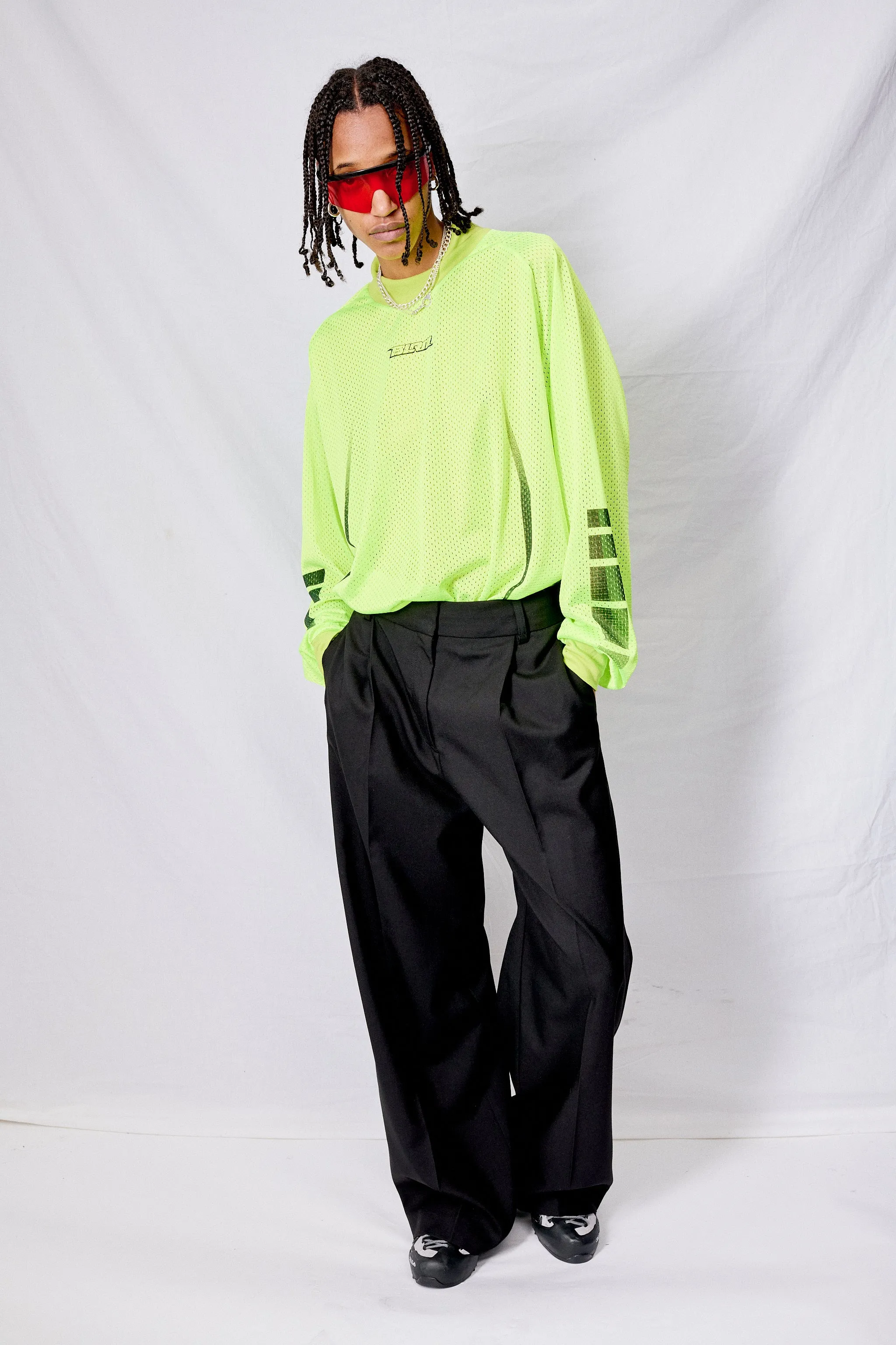 Lime Petrol Long Sleeve T-Shirt