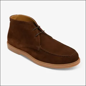 Loake Amalfi Chocolate Brown Suede--