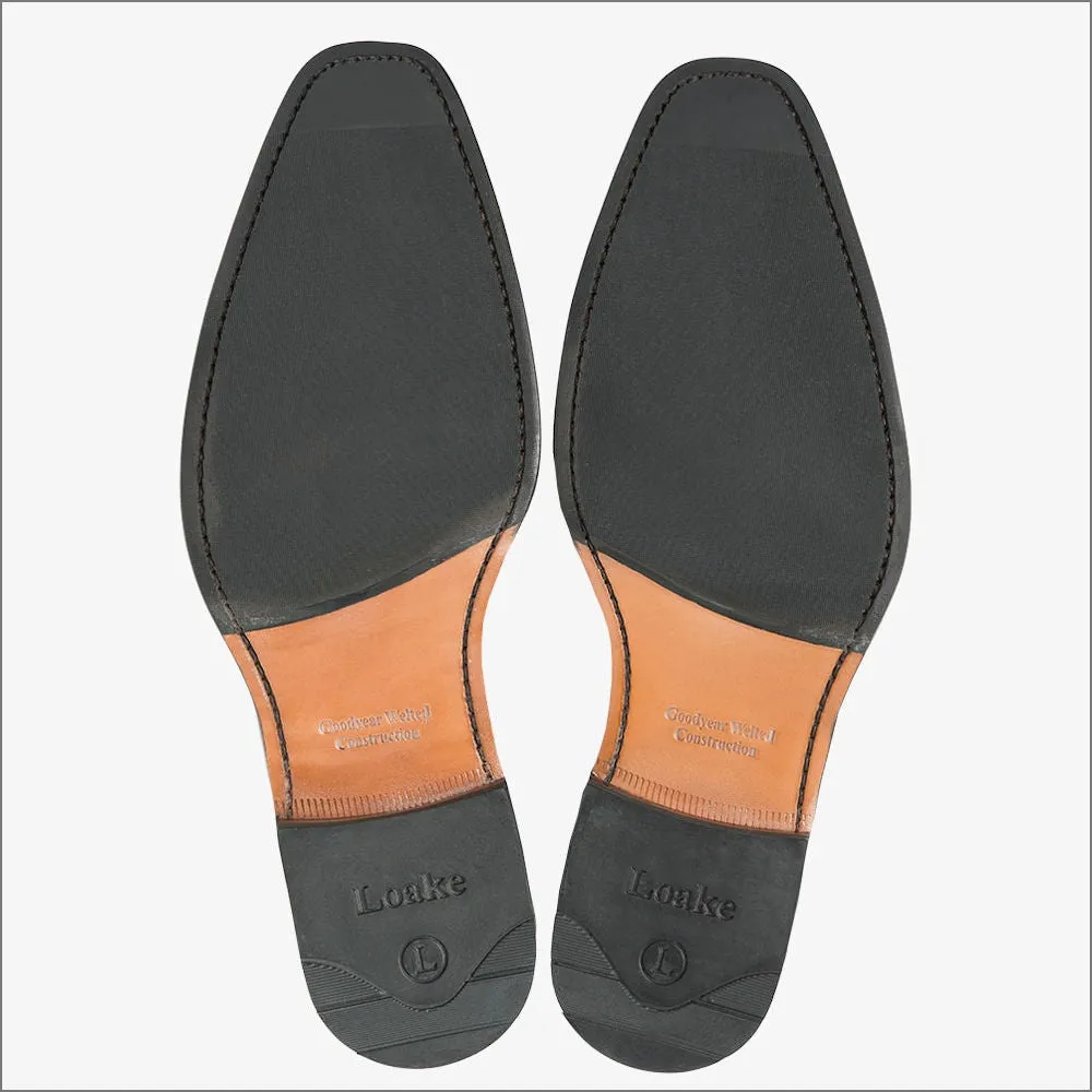 Loake Jefferson Flint Suede Loafer--