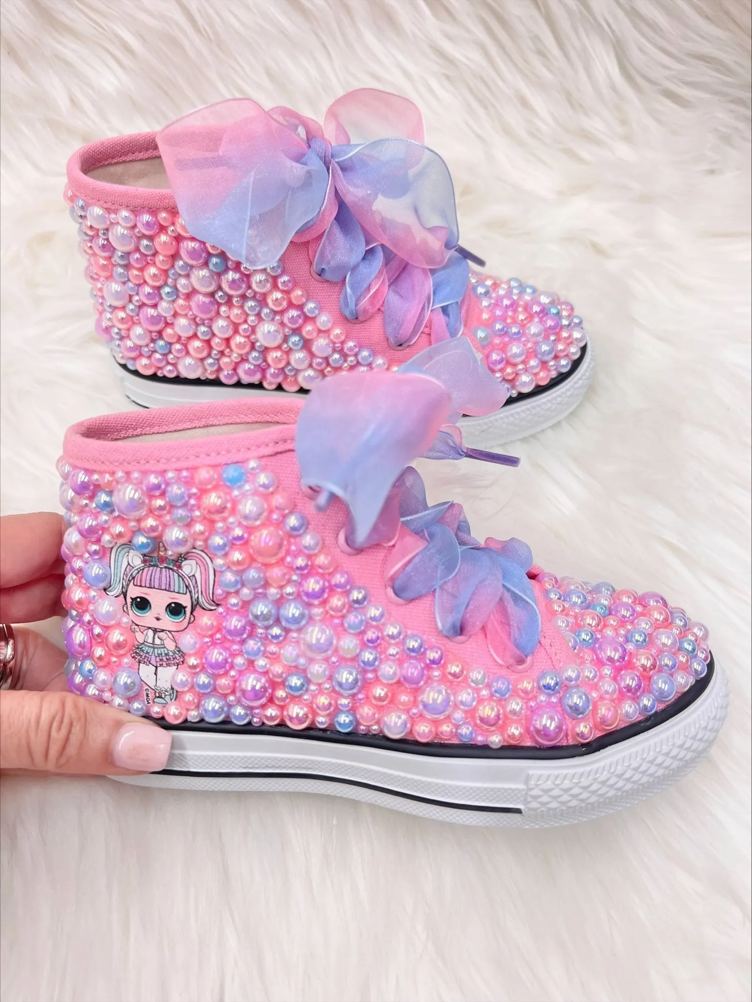 L.O.L. SURPRISE! Unicorn Beaded Sneakers