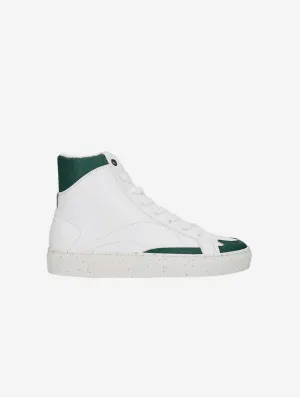 London Unisex Piñatex & Apple Leather Vegan Sneakers | Green