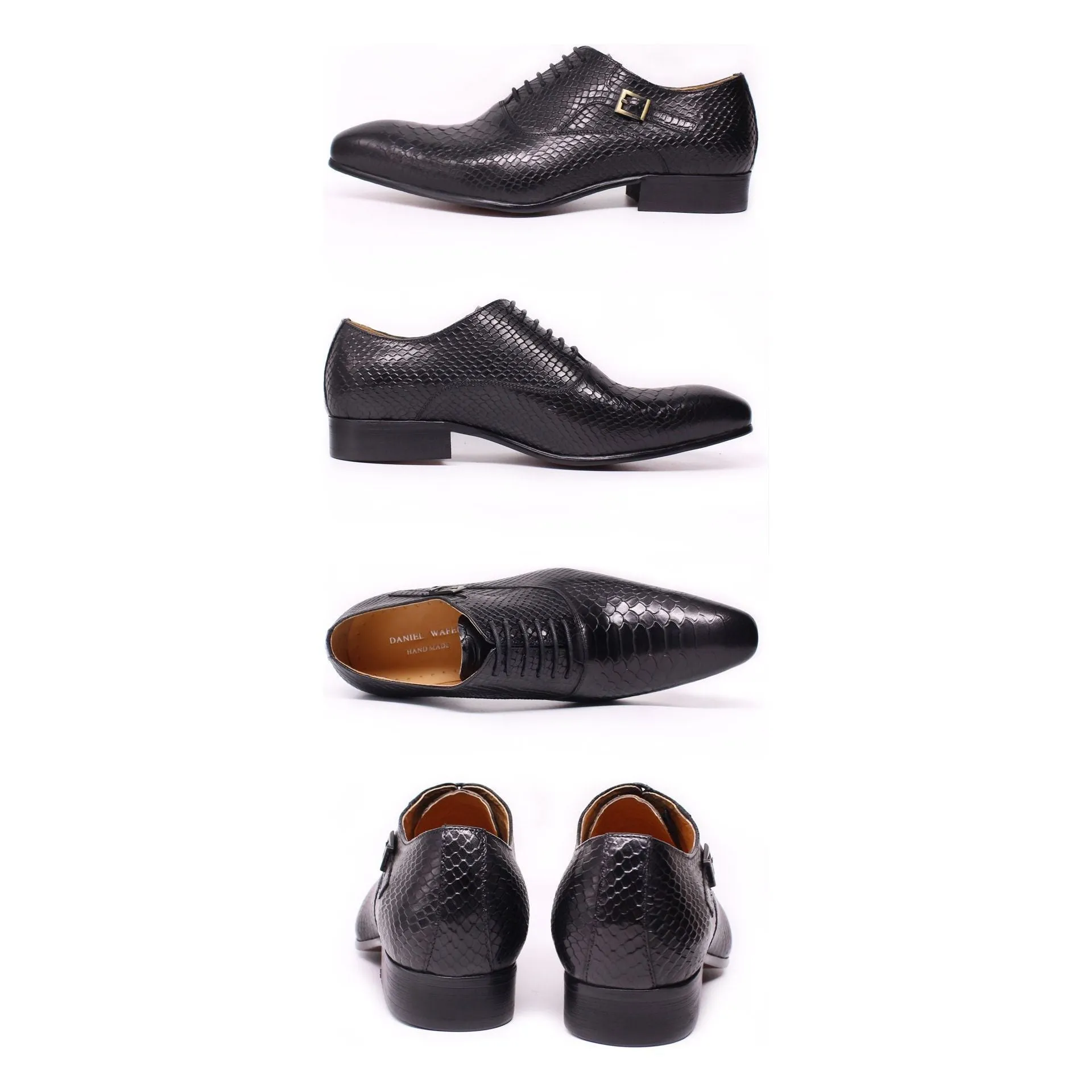 LuxeSnake Executive Oxford Business Shoes