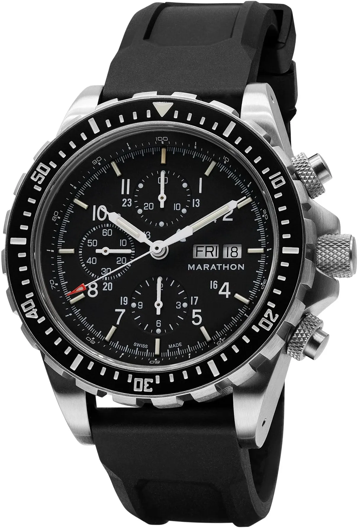 MAR Watch Dive Jumbo Diver Pilots AutoMTic Chronograph CSAR