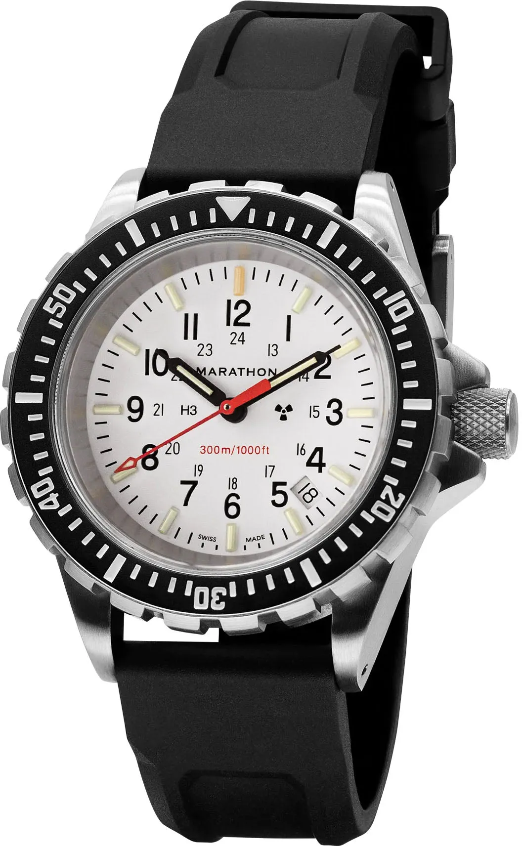 MAR Watch Dive Large Arctic Edition Divers Quartz TSAR