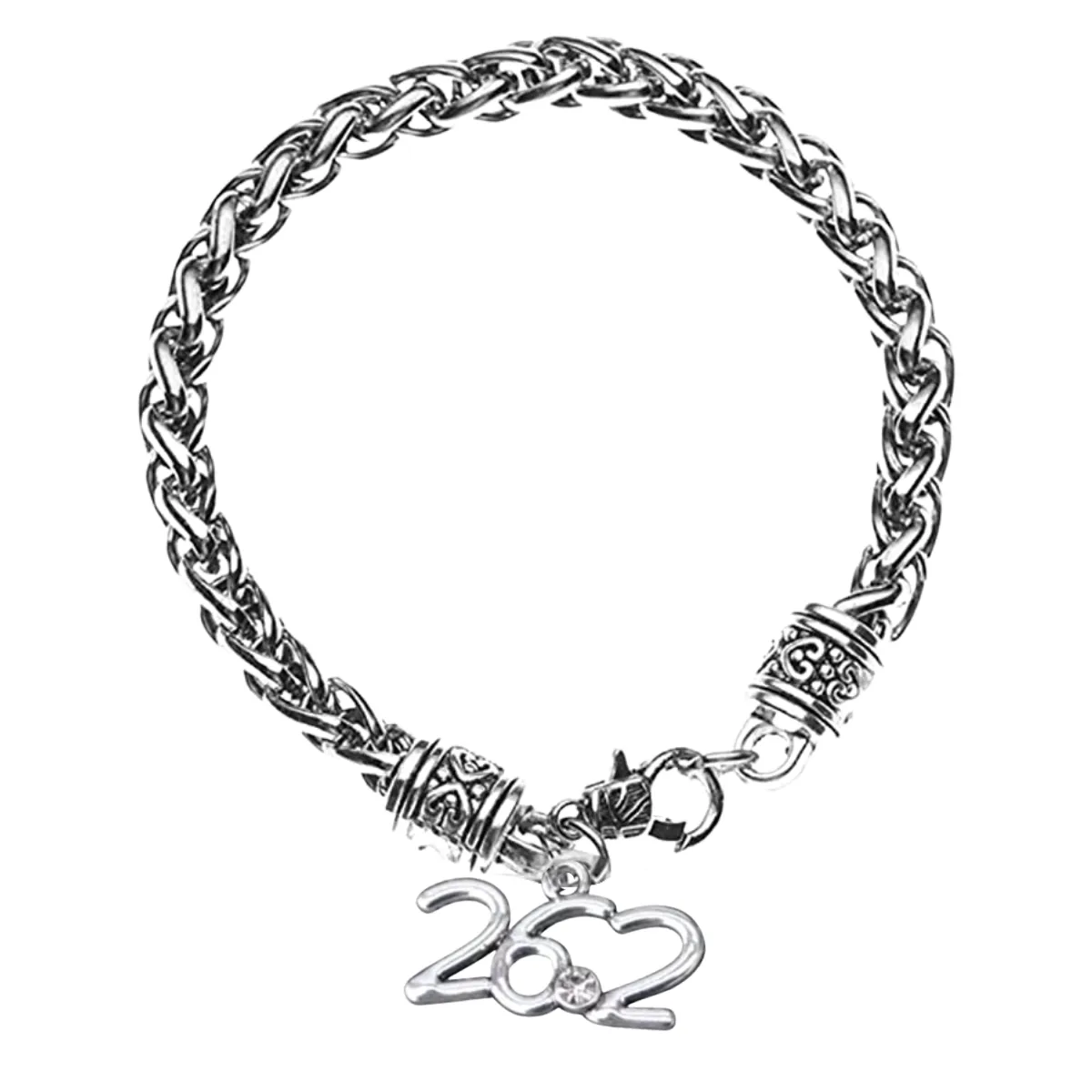 Marathon 26.2 Charm Bracelet