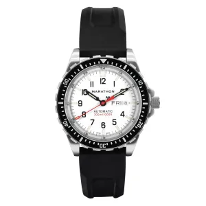 MARATHON ARCTIC EDITION JUMBO DAY/DATE AUTOMATIC (JDD) WITH RUBBER STRAP - 46MM