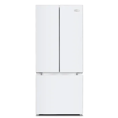 Marathon MFF180WFD 18 cu.ft. French Door Bottom Mount Frost Free Refrigerator in White