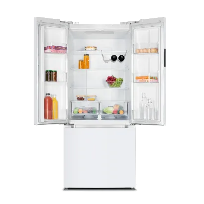 Marathon MFF180WFD 18 cu.ft. French Door Bottom Mount Frost Free Refrigerator in White