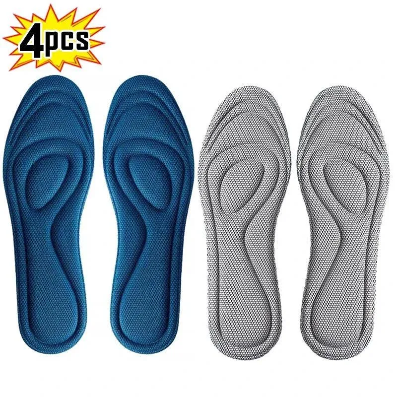 Memory Foam Insoles with Antibacterial Technology for Enhanced Comfort and Support