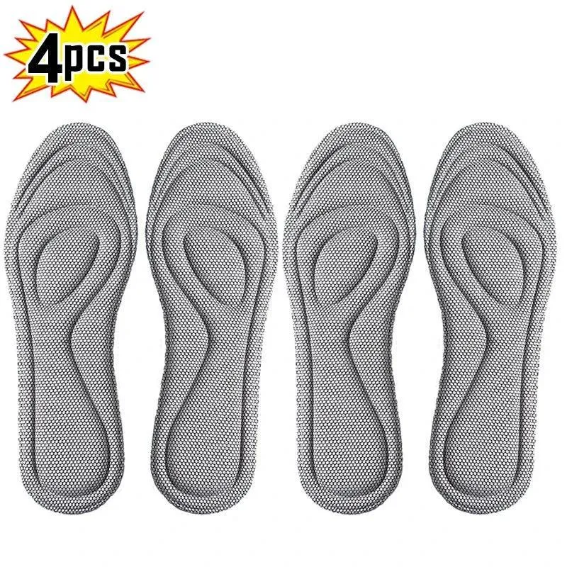 Memory Foam Insoles with Antibacterial Technology for Enhanced Comfort and Support