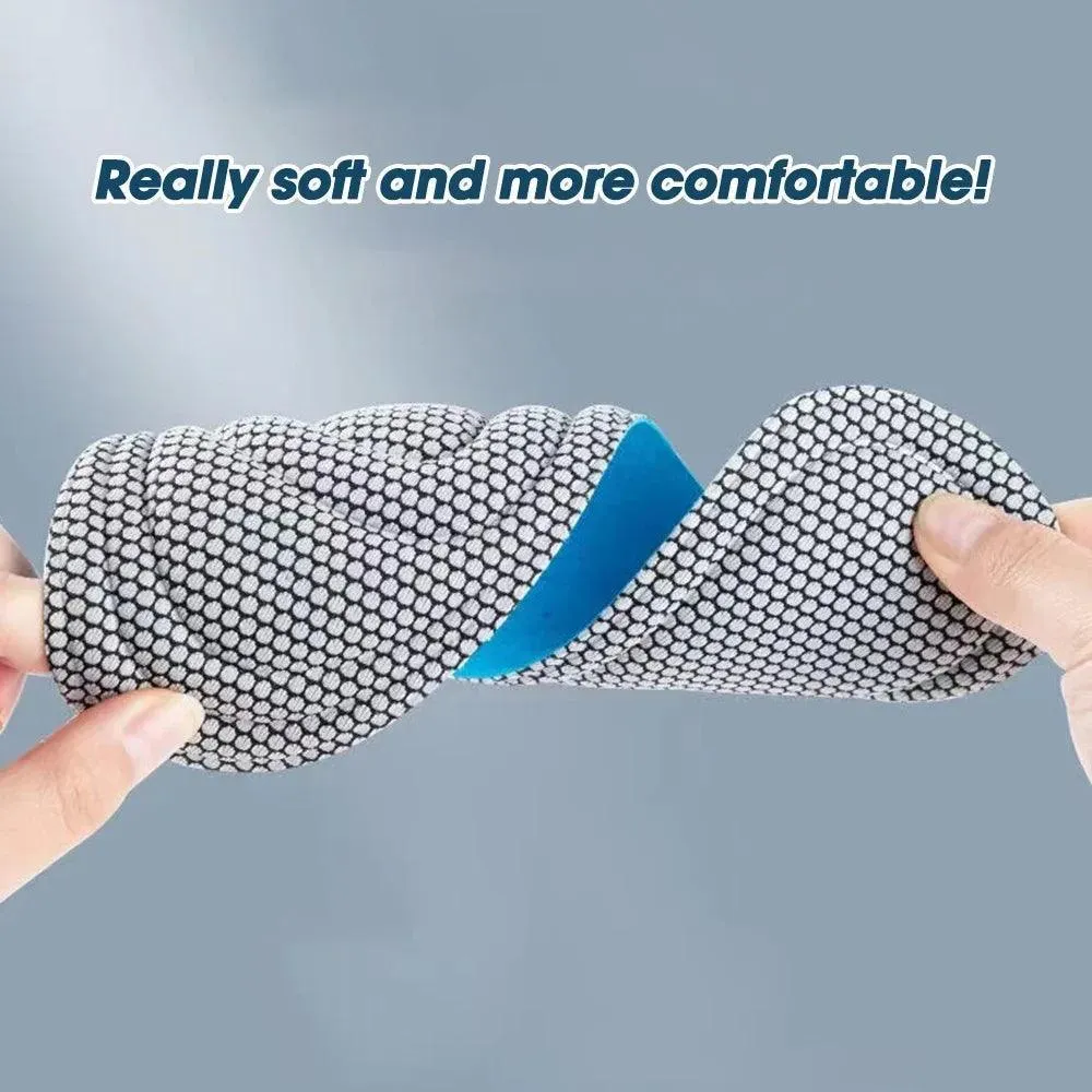 Memory Foam Insoles with Antibacterial Technology for Enhanced Comfort and Support