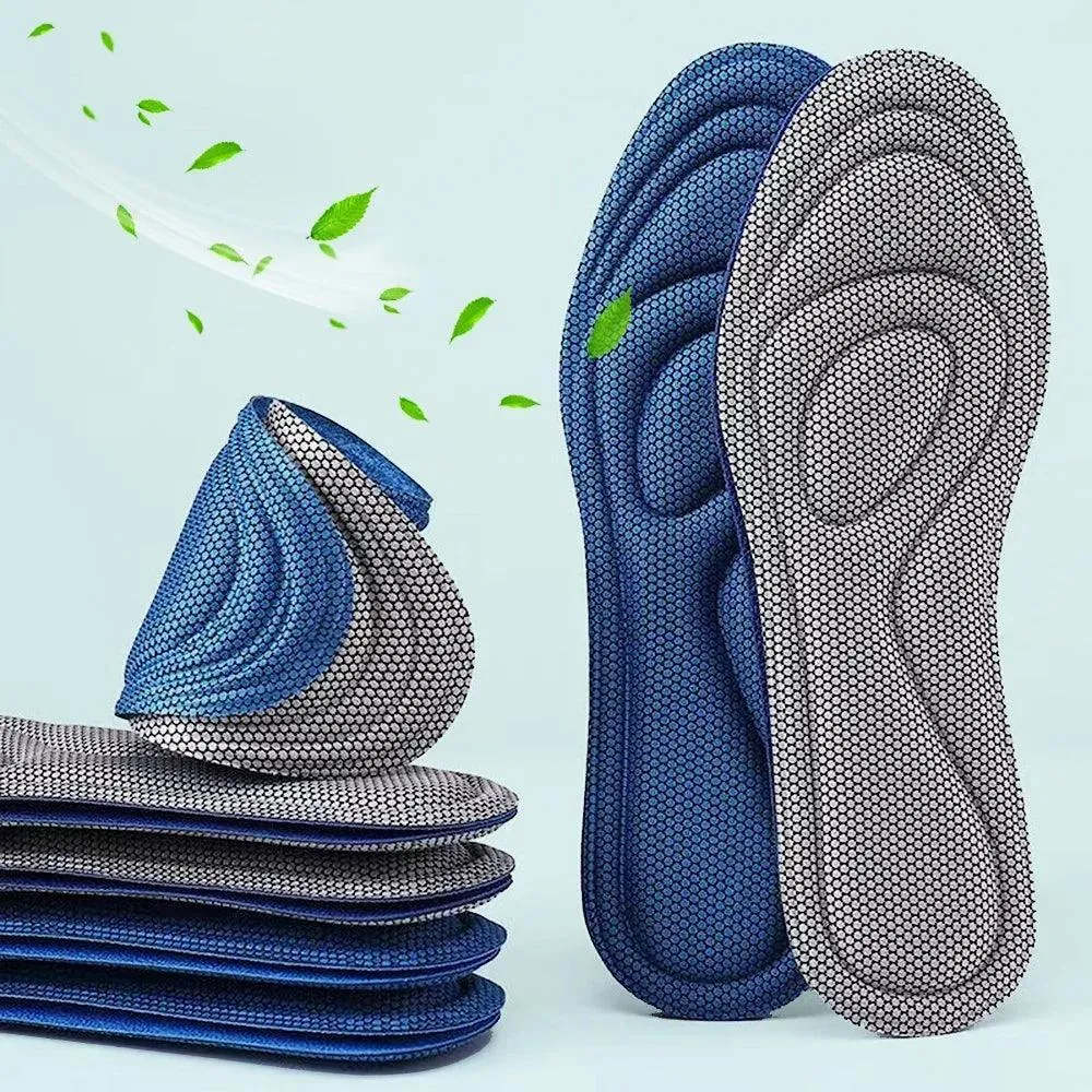 Memory Foam Insoles with Antibacterial Technology for Enhanced Comfort and Support