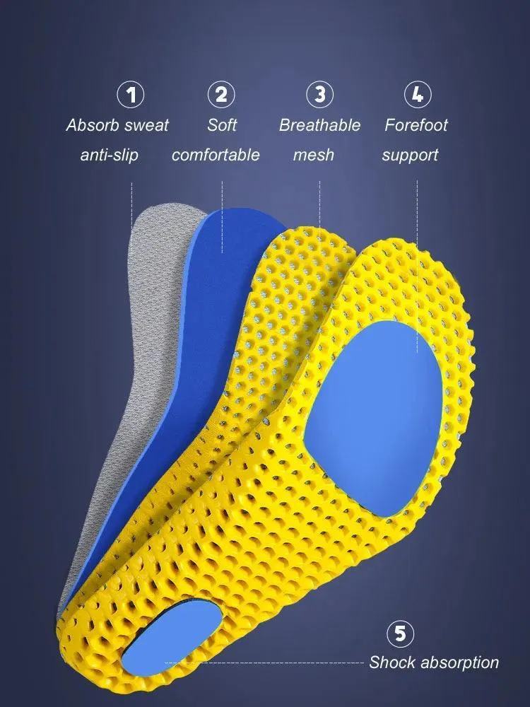 Memory Foam Sport Insoles: Comfort & Support for Active Users