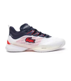 Men's AG-LT23 Ultra Textile Tennis Shoes White/Navy/Red