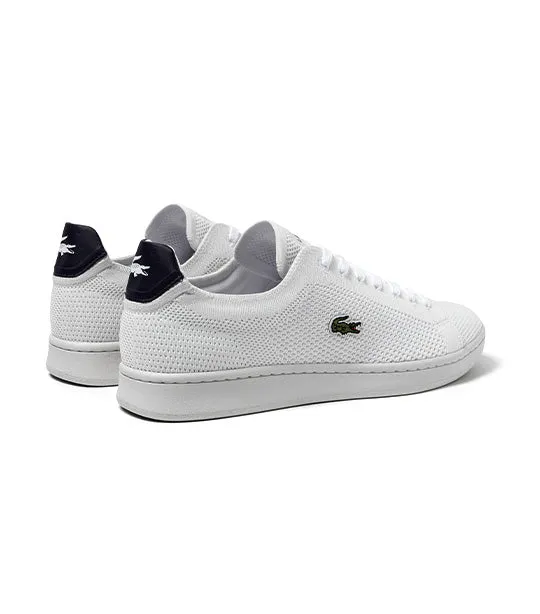 Men's Carnaby Piquée Textile Sneakers White/Navy