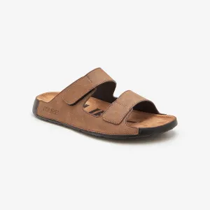 Men's Double Strap Slides