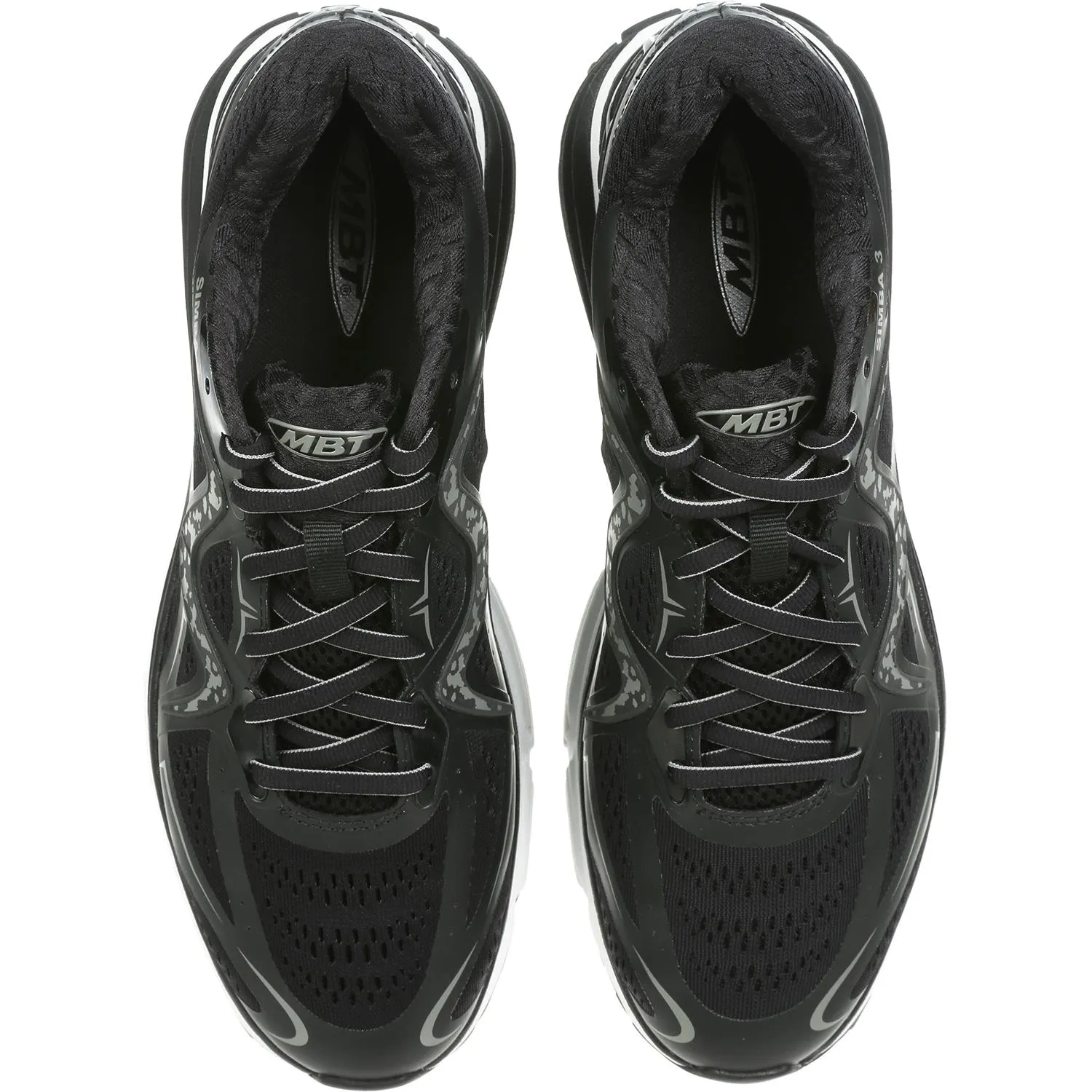 Men's MBT Simba 3 Black Mesh