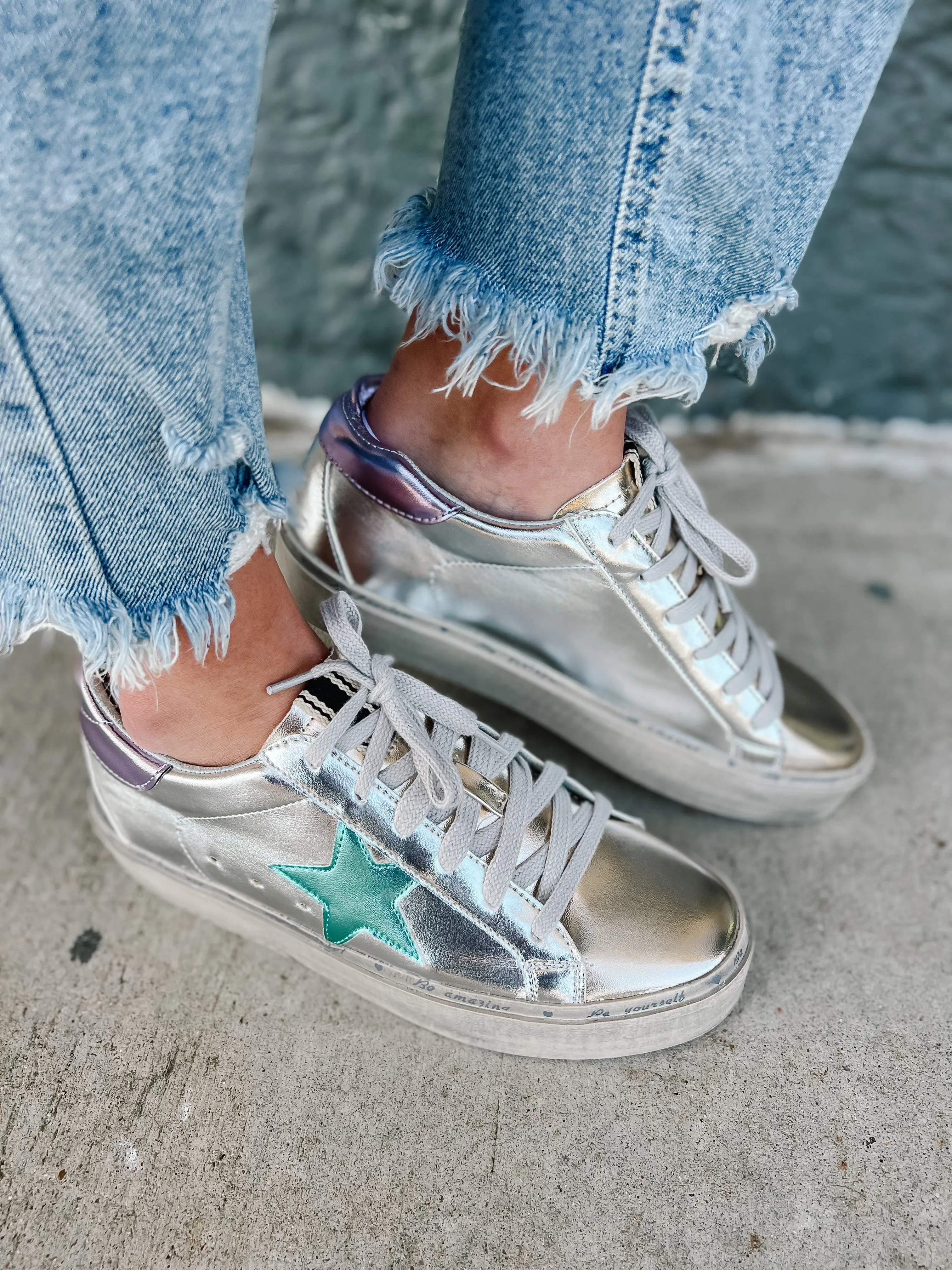 Metallic Petula Sneakers