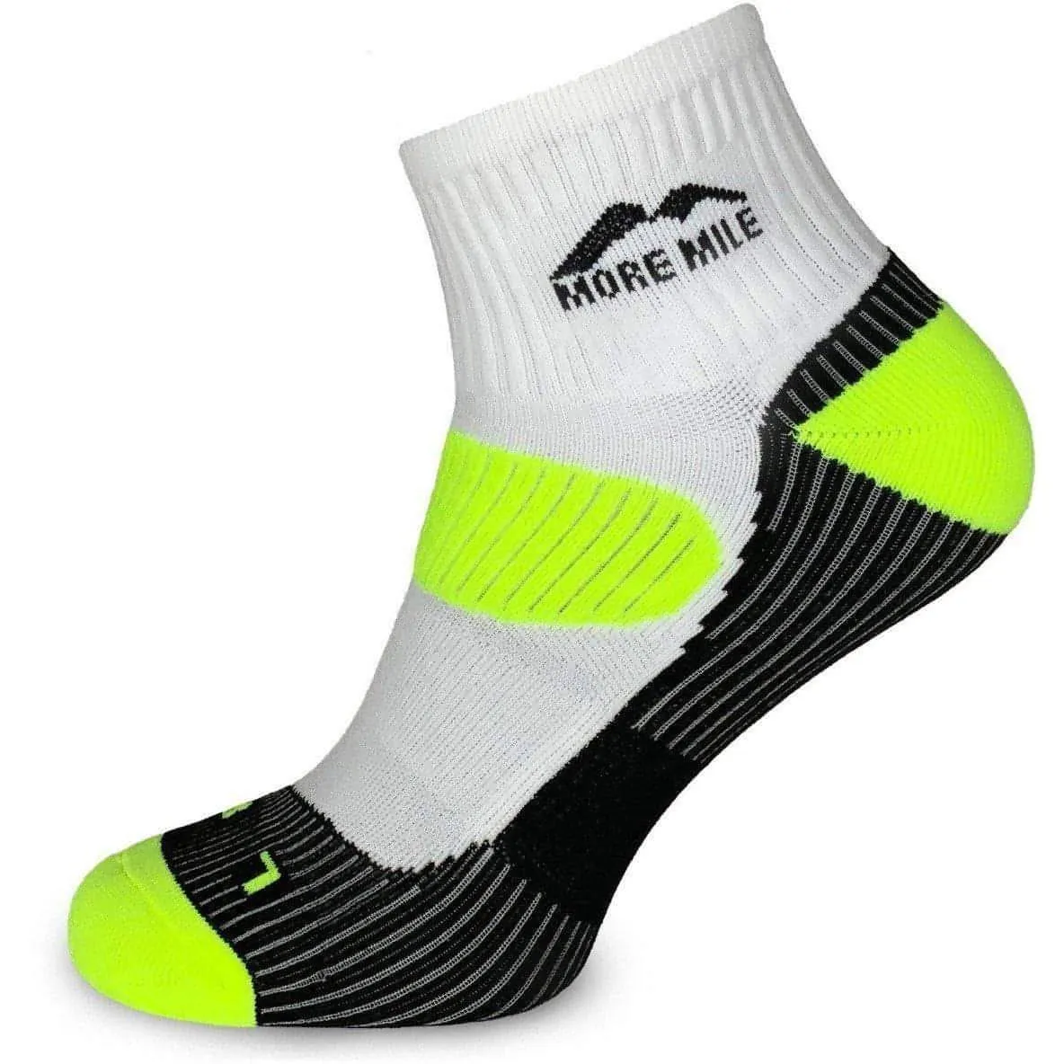 More Mile London 3 Pack Running Socks - Multi